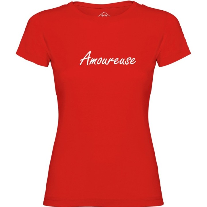 Tip Top Tshirt - T-shirt Femme Amoureuse - Made in France