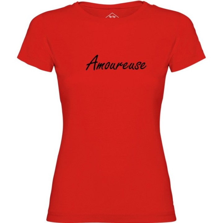 Tip Top Tshirt - T-shirt Femme Amoureuse - Made in France