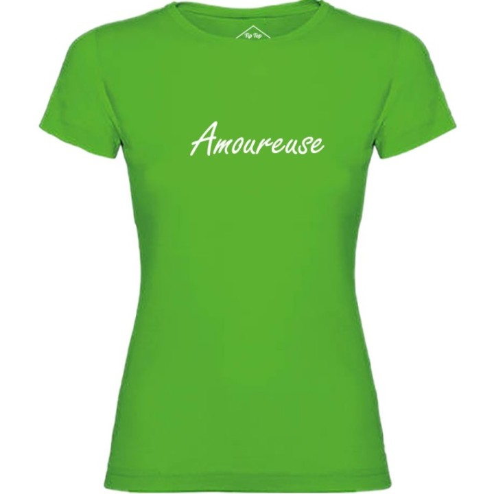 Tip Top Tshirt - T-shirt Femme Amoureuse - Made in France