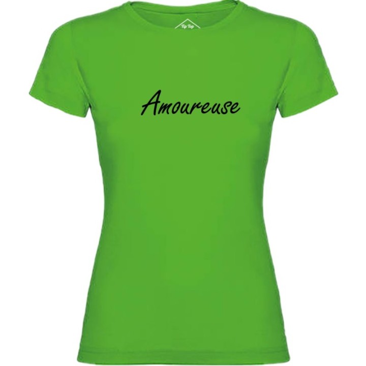 Tip Top Tshirt - T-shirt Femme Amoureuse - Made in France