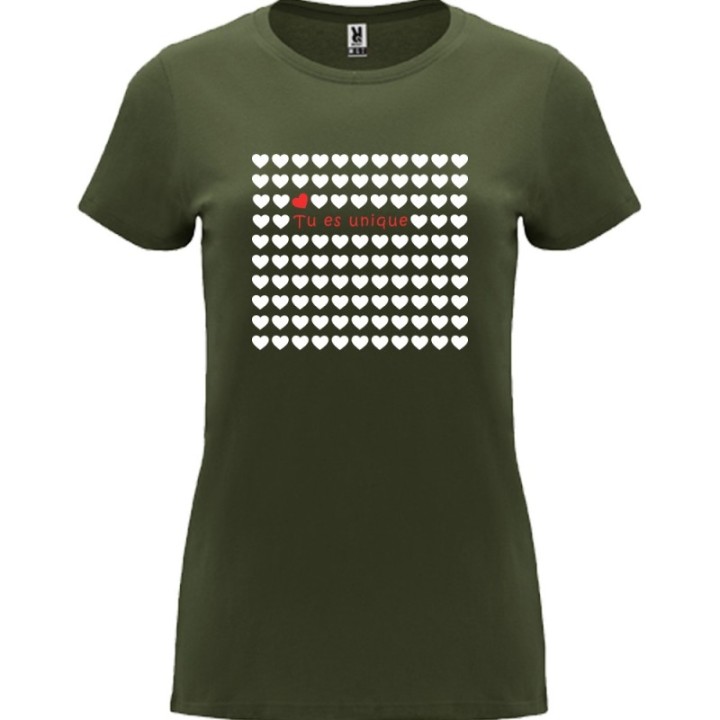 Tip Top Tshirt - T-shirt Femme Tu es unique - Made in France