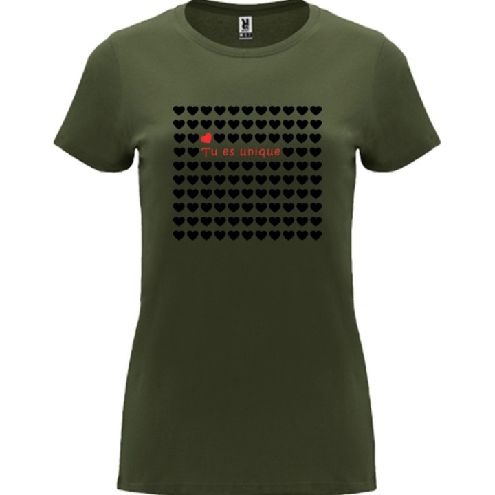 Tip Top Tshirt - T-shirt Femme Tu es unique - Made in France