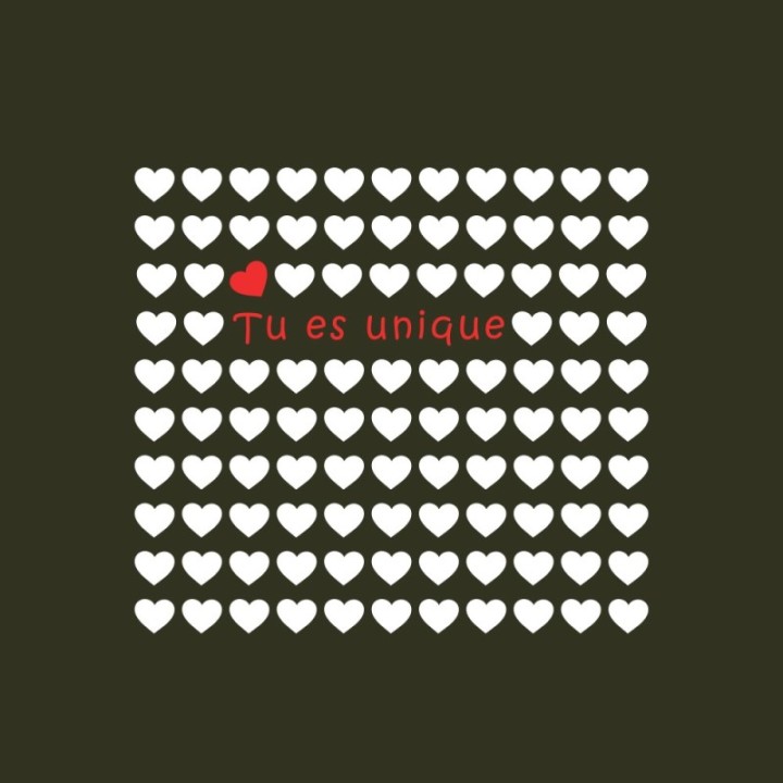 Tip Top Tshirt - T-shirt Femme Tu es unique - Made in France