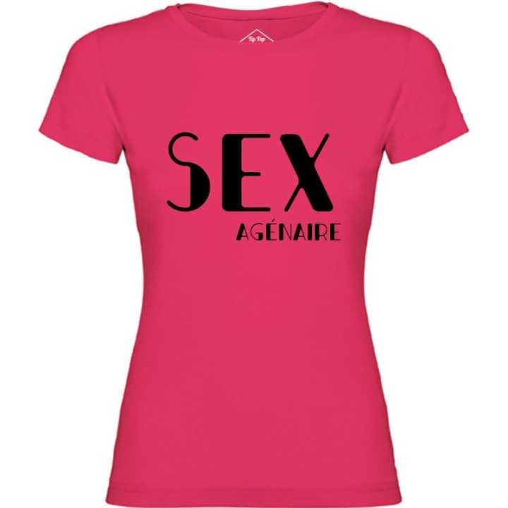 Tip Top Tshirt - T-shirt Femme SEXagénaire - Made in France