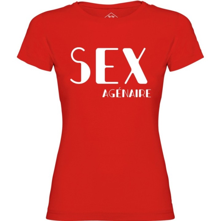 Tip Top Tshirt - T-shirt Femme SEXagénaire - Made in France