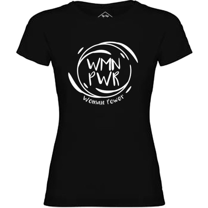 Tip Top Tshirt - T-shirt Femme Woman Power - Made in France