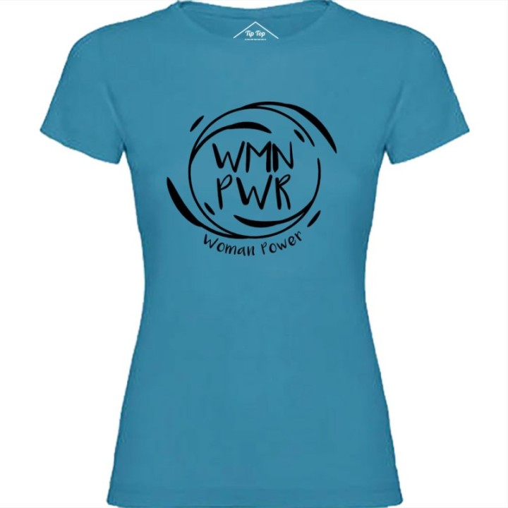 Tip Top Tshirt - T-shirt Femme Woman Power - Made in France