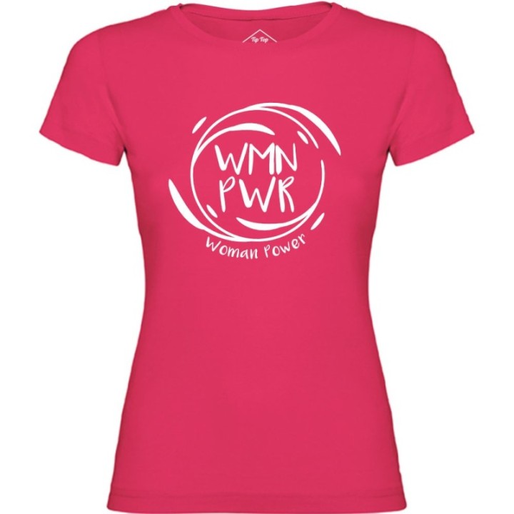 Tip Top Tshirt - T-shirt Femme Woman Power - Made in France