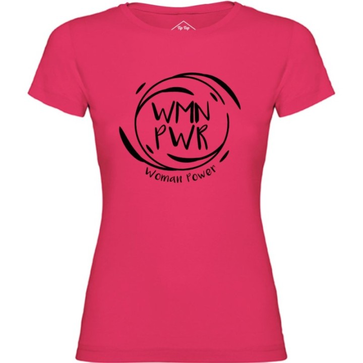 Tip Top Tshirt - T-shirt Femme Woman Power - Made in France