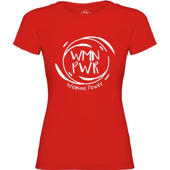 Tip Top Tshirt - T-shirt Femme Woman Power - Made in France