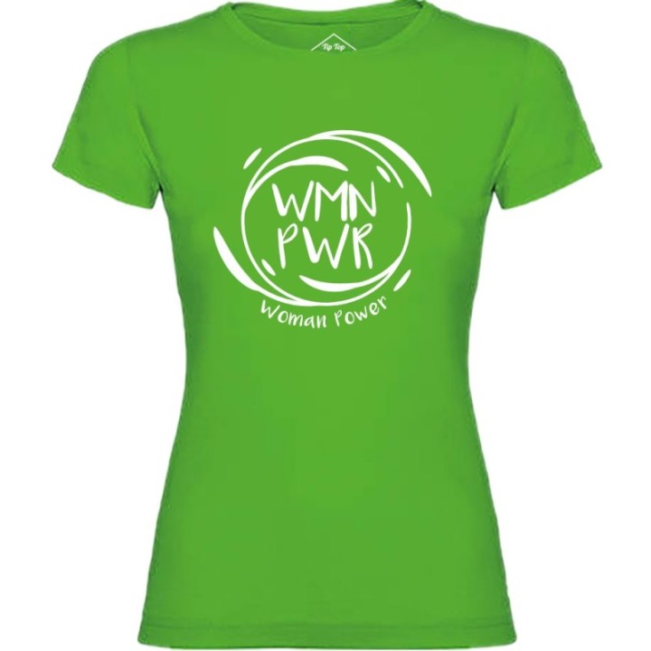 Tip Top Tshirt - T-shirt Femme Woman Power - Made in France