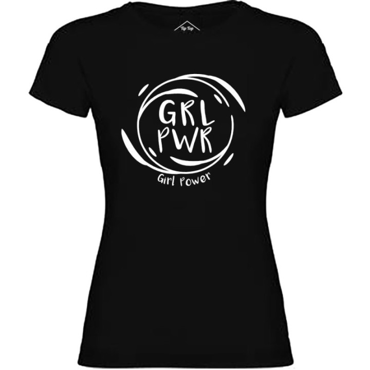 Tip Top Tshirt - T-shirt Femme Girl Power - Made in France