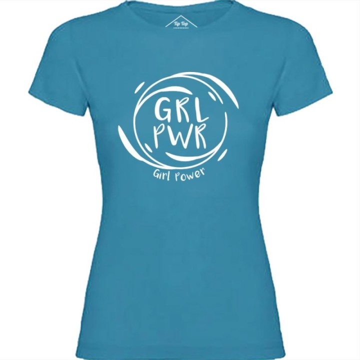 Tip Top Tshirt - T-shirt Femme Girl Power - Made in France