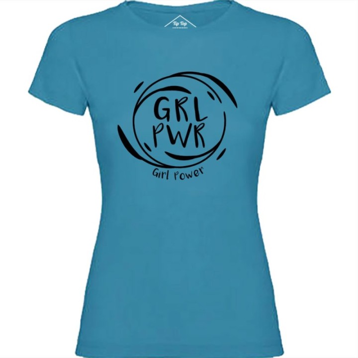Tip Top Tshirt - T-shirt Femme Girl Power - Made in France