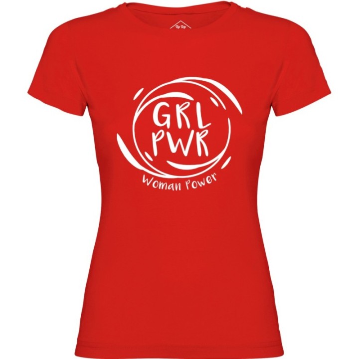 Tip Top Tshirt - T-shirt Femme Girl Power - Made in France