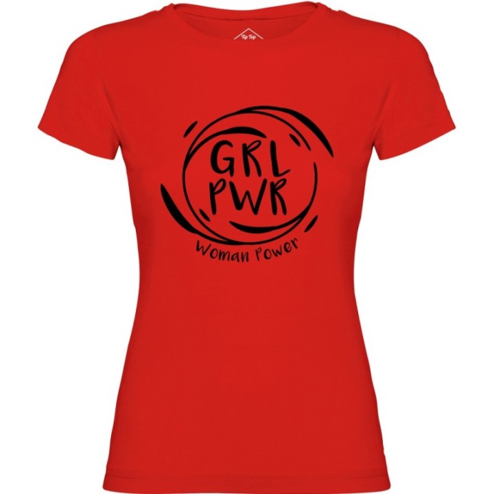 Tip Top Tshirt - T-shirt Femme Girl Power - Made in France