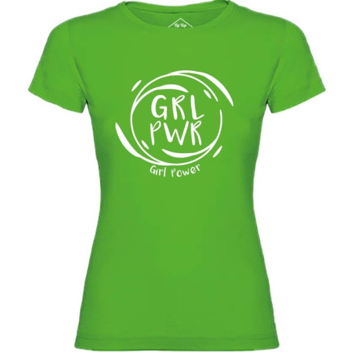 Tip Top Tshirt - T-shirt Femme Girl Power - Made in France