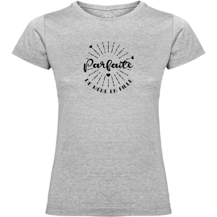 Tip Top Tshirt - T-shirt Femme Parfaite de mère en fille - Made in France