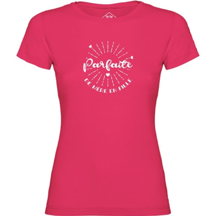 Tip Top Tshirt - T-shirt Femme Parfaite de mère en fille - Made in France