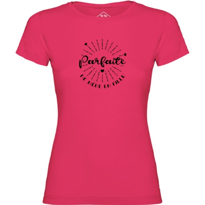 Tip Top Tshirt - T-shirt Femme Parfaite de mère en fille - Made in France