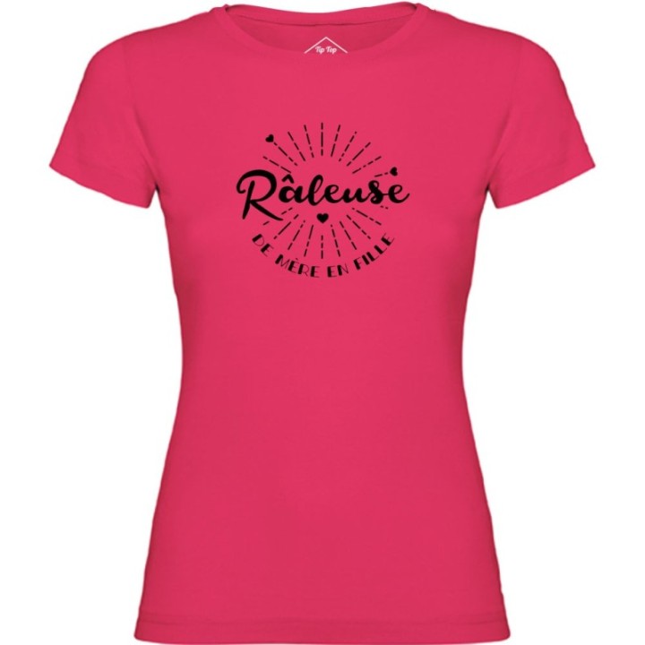 Tip Top Tshirt - T-shirt Femme Râleuse de mère en fille - Made in France
