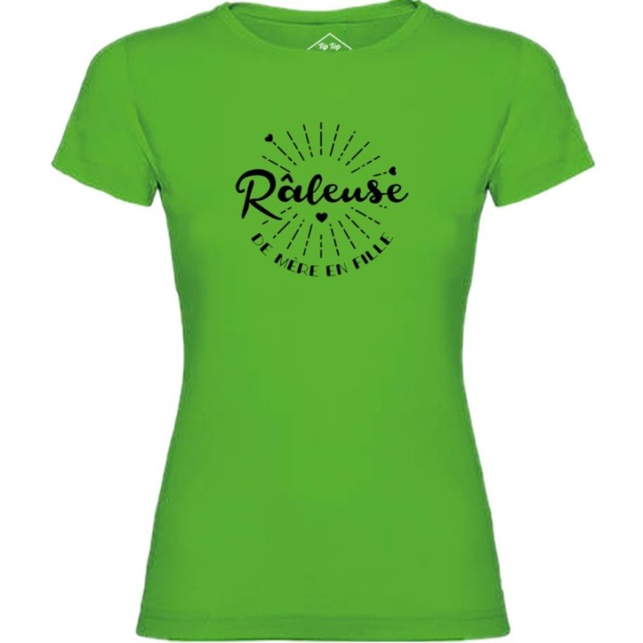 Tip Top Tshirt - T-shirt Femme Râleuse de mère en fille - Made in France