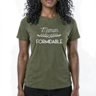 Tip Top Tshirt - T-shirt Femme Maman formidable - Made in France