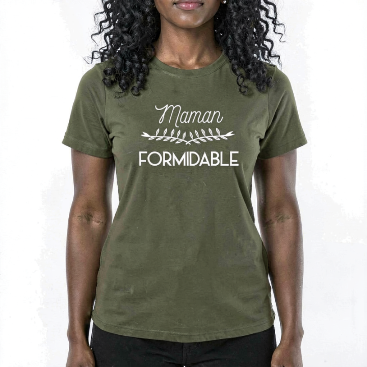Tip Top Tshirt - T-shirt Femme Maman formidable - Made in France