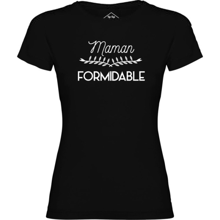 Tip Top Tshirt - T-shirt Femme Maman formidable - Made in France