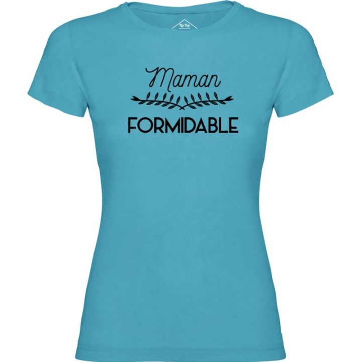 Tip Top Tshirt - T-shirt Femme Maman formidable - Made in France