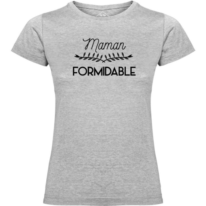 Tip Top Tshirt - T-shirt Femme Maman formidable - Made in France