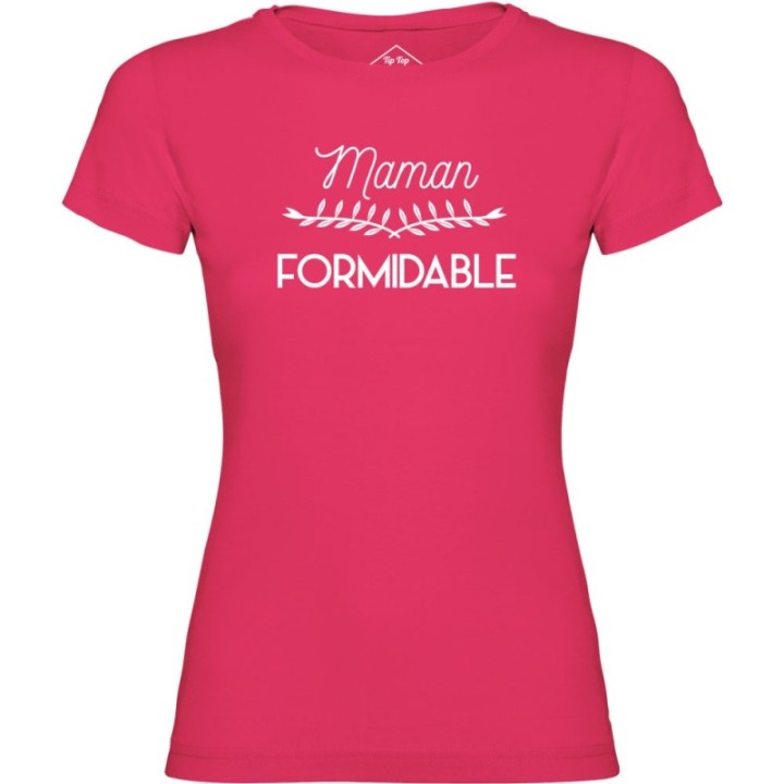 Tip Top Tshirt - T-shirt Femme Maman formidable - Made in France