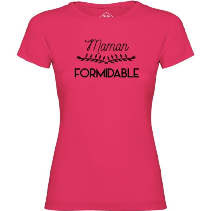 Tip Top Tshirt - T-shirt Femme Maman formidable - Made in France