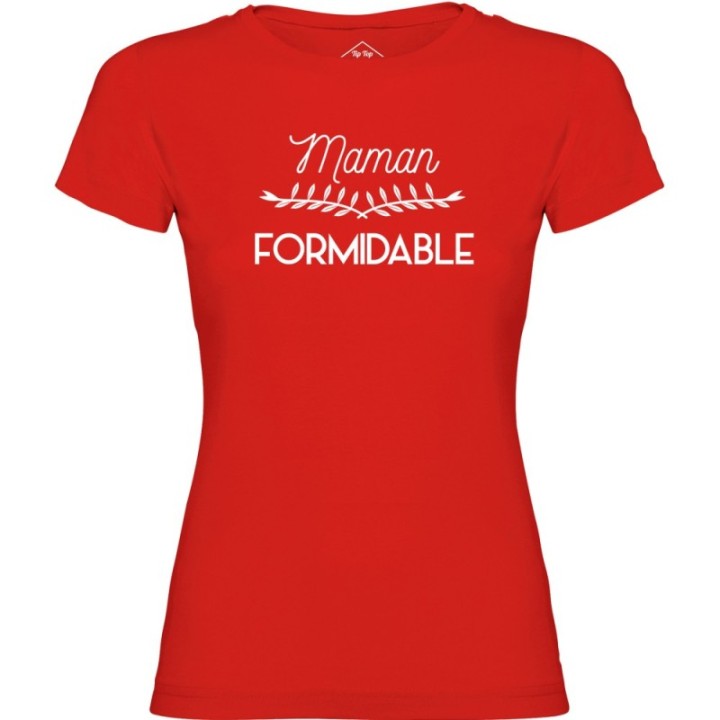 Tip Top Tshirt - T-shirt Femme Maman formidable - Made in France