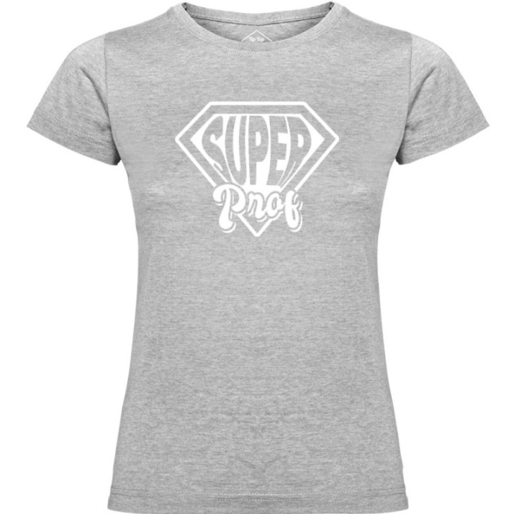 Tip Top Tshirt - T-shirt Femme Super prof - Made in France