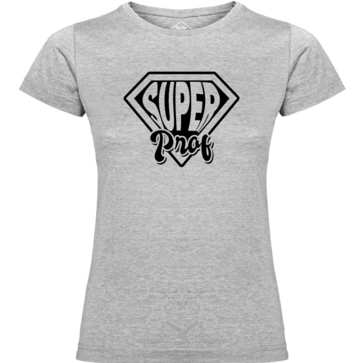 Tip Top Tshirt - T-shirt Femme Super prof - Made in France