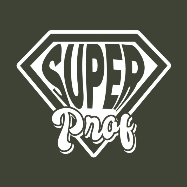 Tip Top Tshirt - T-shirt Femme Super prof - Made in France