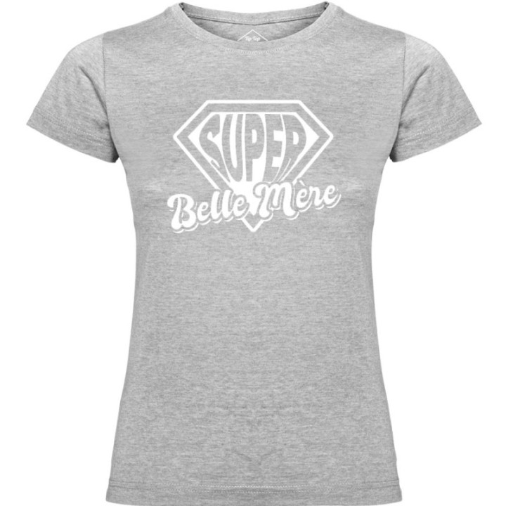 Tip Top Tshirt - T-shirt Femme Super Belle-mère - Made in France