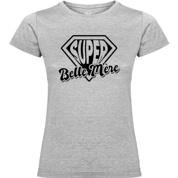 Tip Top Tshirt - T-shirt Femme Super Belle-mère - Made in France