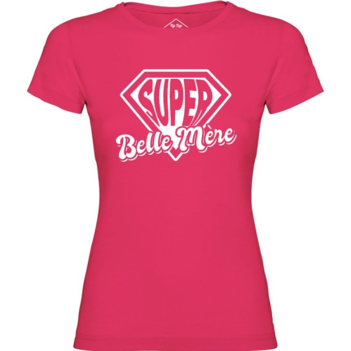 Tip Top Tshirt - T-shirt Femme Super Belle-mère - Made in France