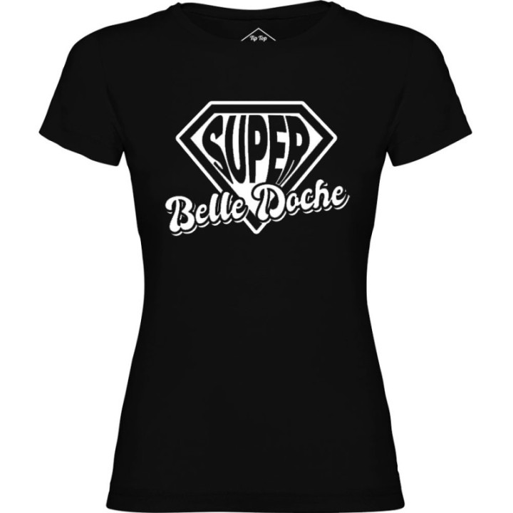 Tip Top Tshirt - T-shirt Femme Super Belle-doche - Made in France