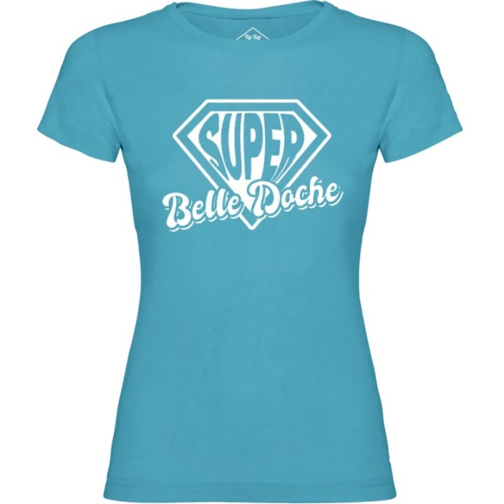 Tip Top Tshirt - T-shirt Femme Super Belle-doche - Made in France