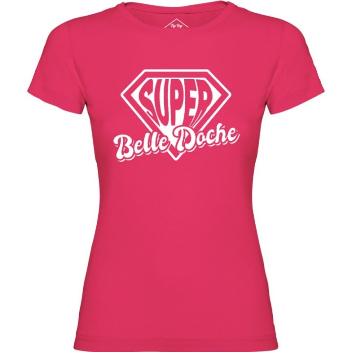 Tip Top Tshirt - T-shirt Femme Super Belle-doche - Made in France
