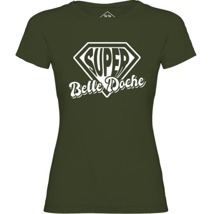 Tip Top Tshirt - T-shirt Femme Super Belle-doche - Made in France