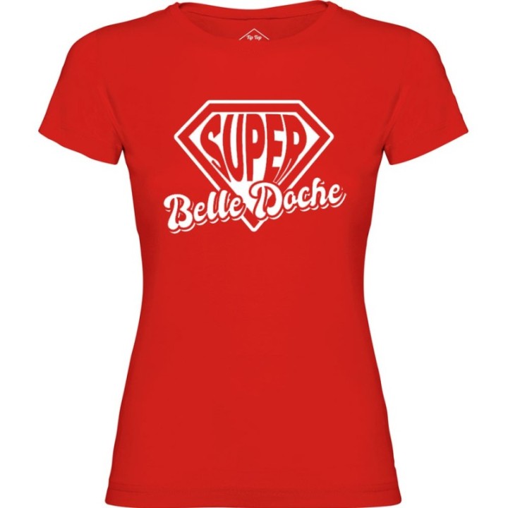 Tip Top Tshirt - T-shirt Femme Super Belle-doche - Made in France