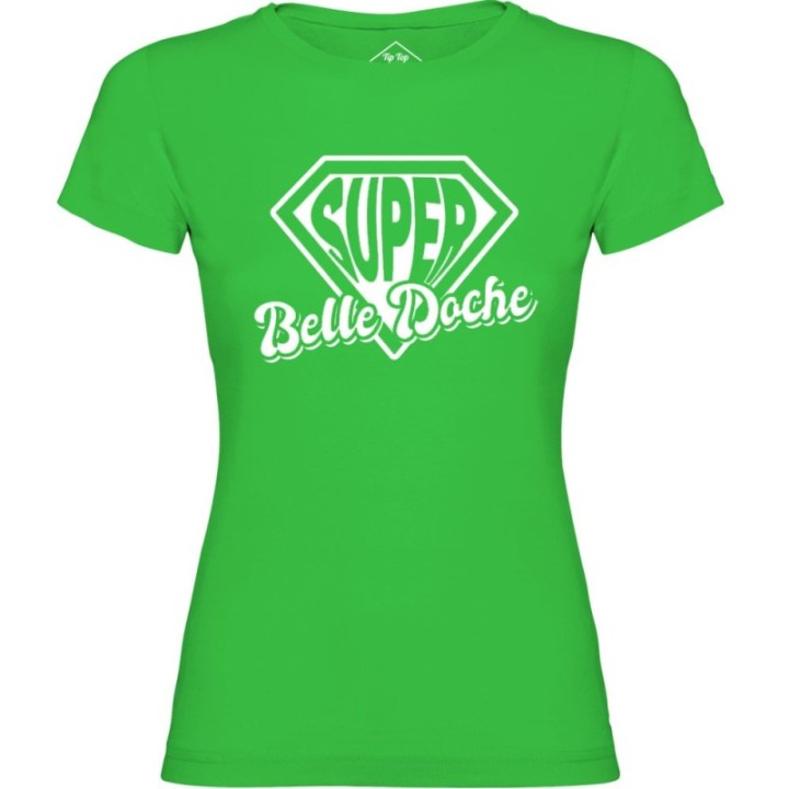 Tip Top Tshirt - T-shirt Femme Super Belle-doche - Made in France
