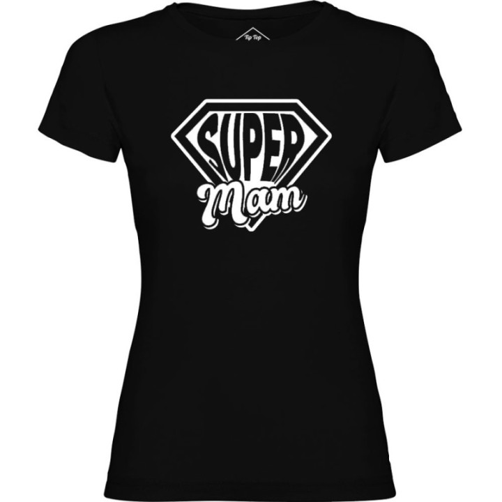 Tip Top Tshirt - T-shirt Femme Super Mam - Made in France