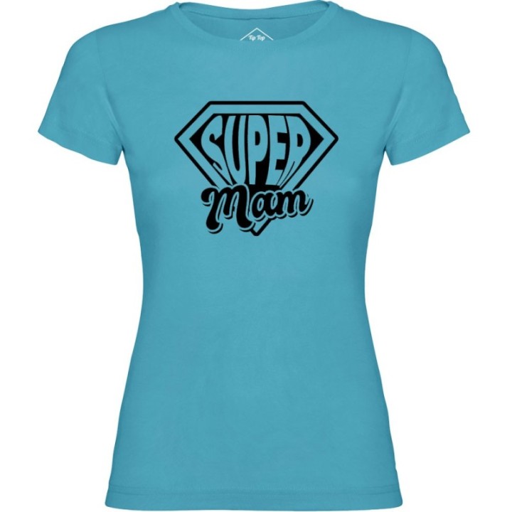 Tip Top Tshirt - T-shirt Femme Super Mam - Made in France
