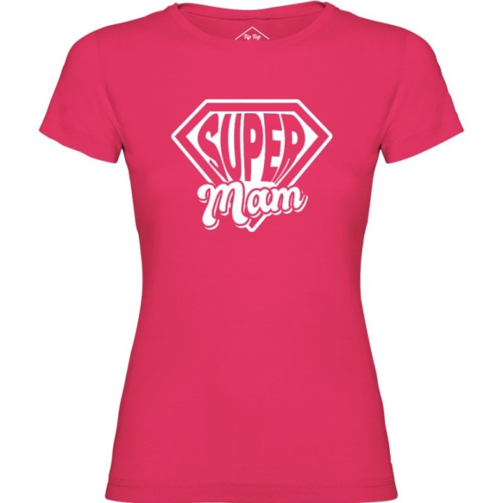 Tip Top Tshirt - T-shirt Femme Super Mam - Made in France