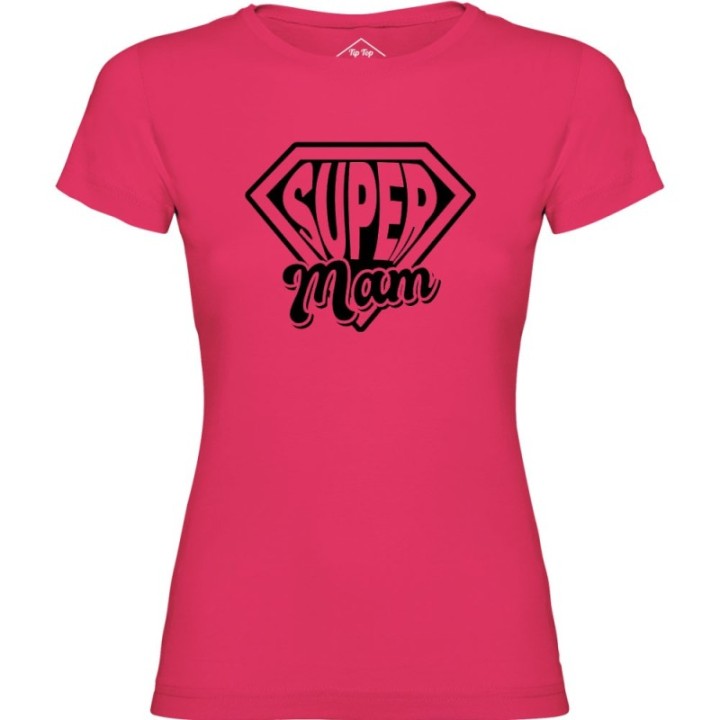 Tip Top Tshirt - T-shirt Femme Super Mam - Made in France
